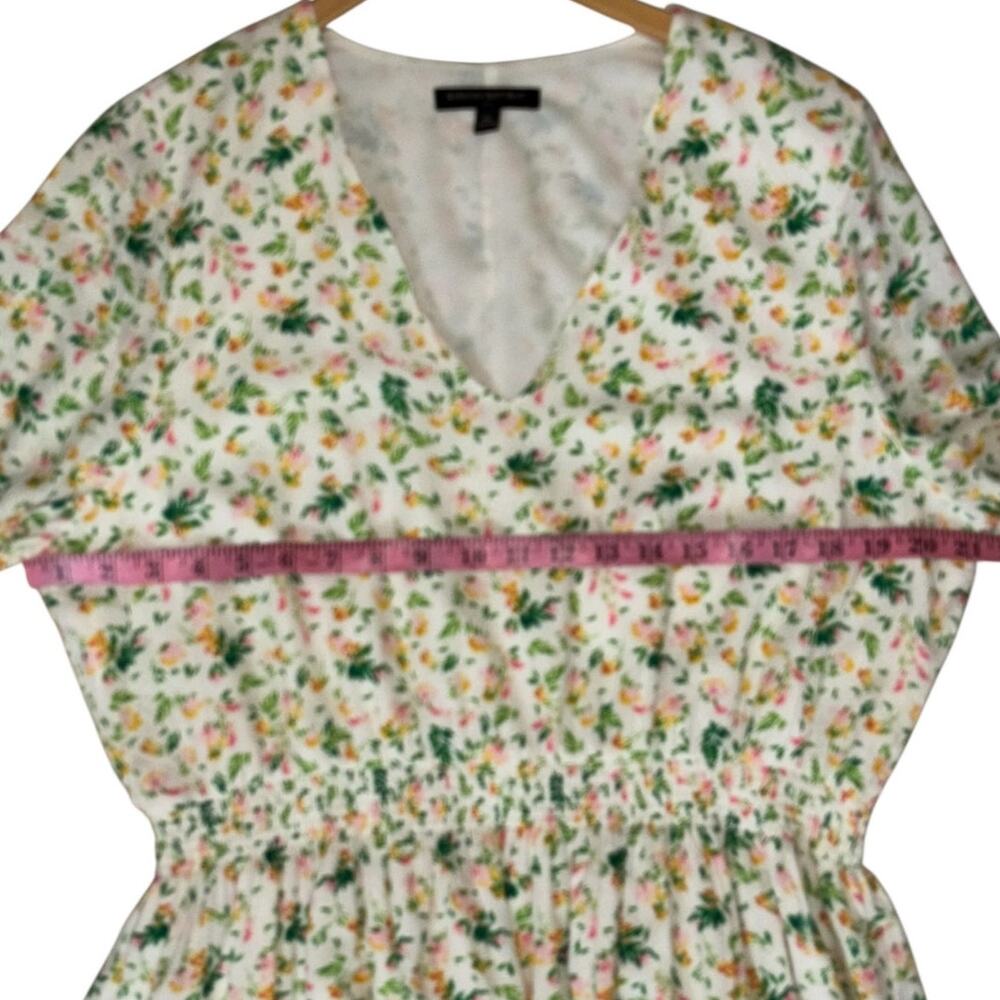 Banana Republic V-Neck Floral  Long Sleeved Dress Size XL - Picture 6 of 11